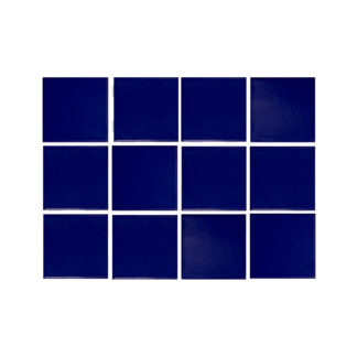 REVEST. CERAMICO 10X10 CM - COBALTO (MALLA)