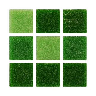 REVEST. VENECITA (20X20 MM) MIX VERDE