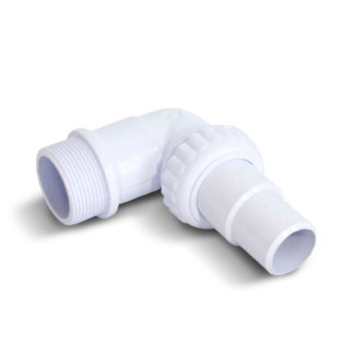 ACOPLE RAPIDO 90° COMBINADO LISO 1 1/4" - 1 1/2"