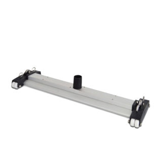 LIMPIAFONDO ALUMINIO 83 CM, RUEDAS DOBLES Y CEPILLO